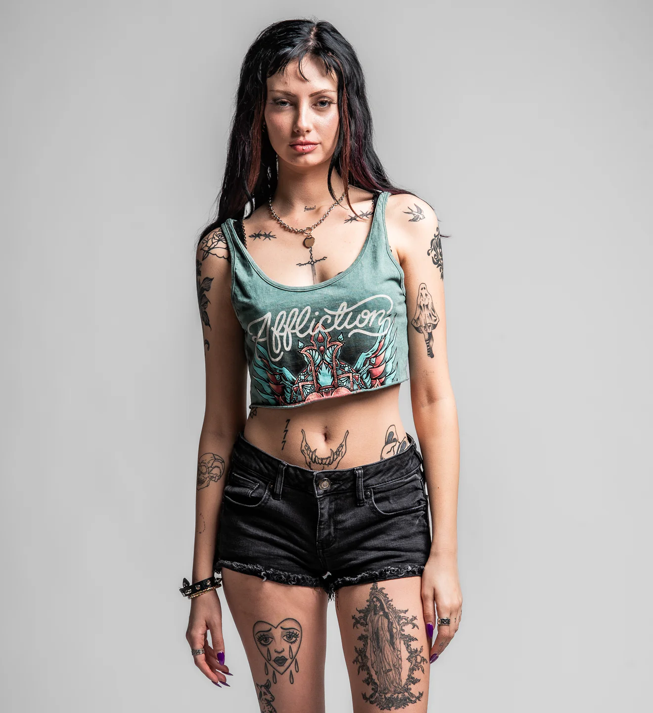 Rosary Cropped Tank - Image 10