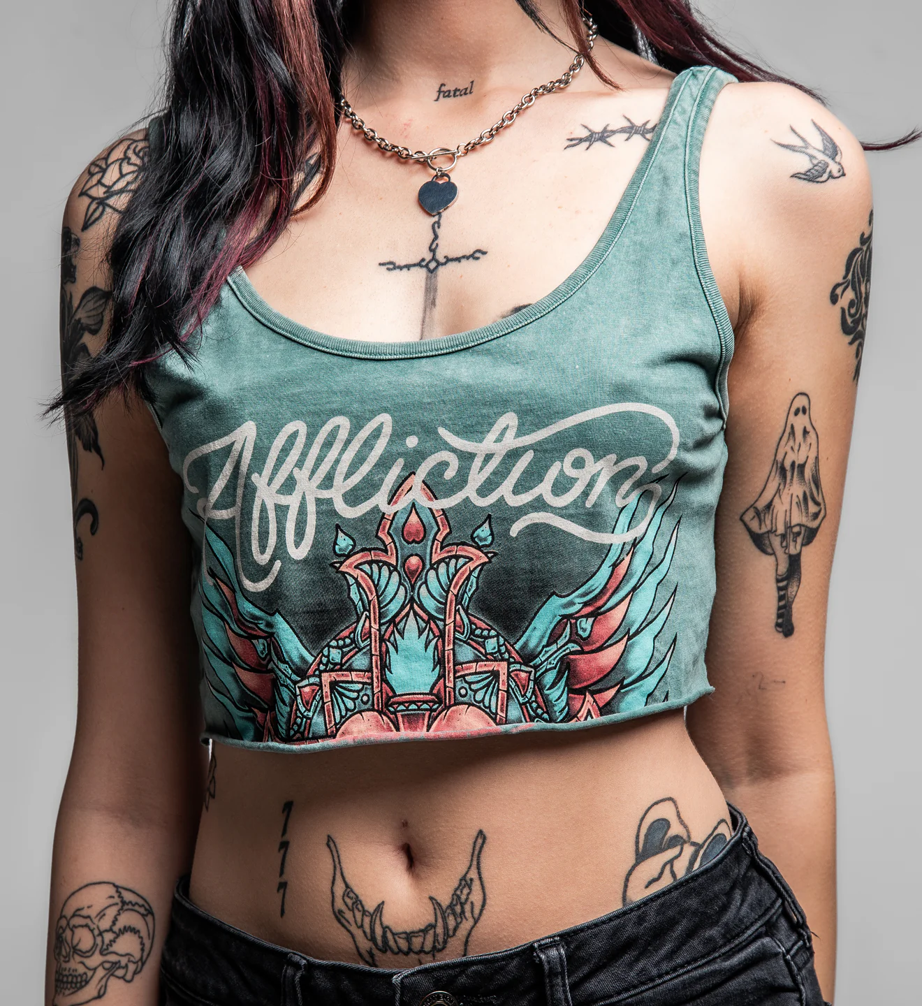 Rosary Cropped Tank - Image 3