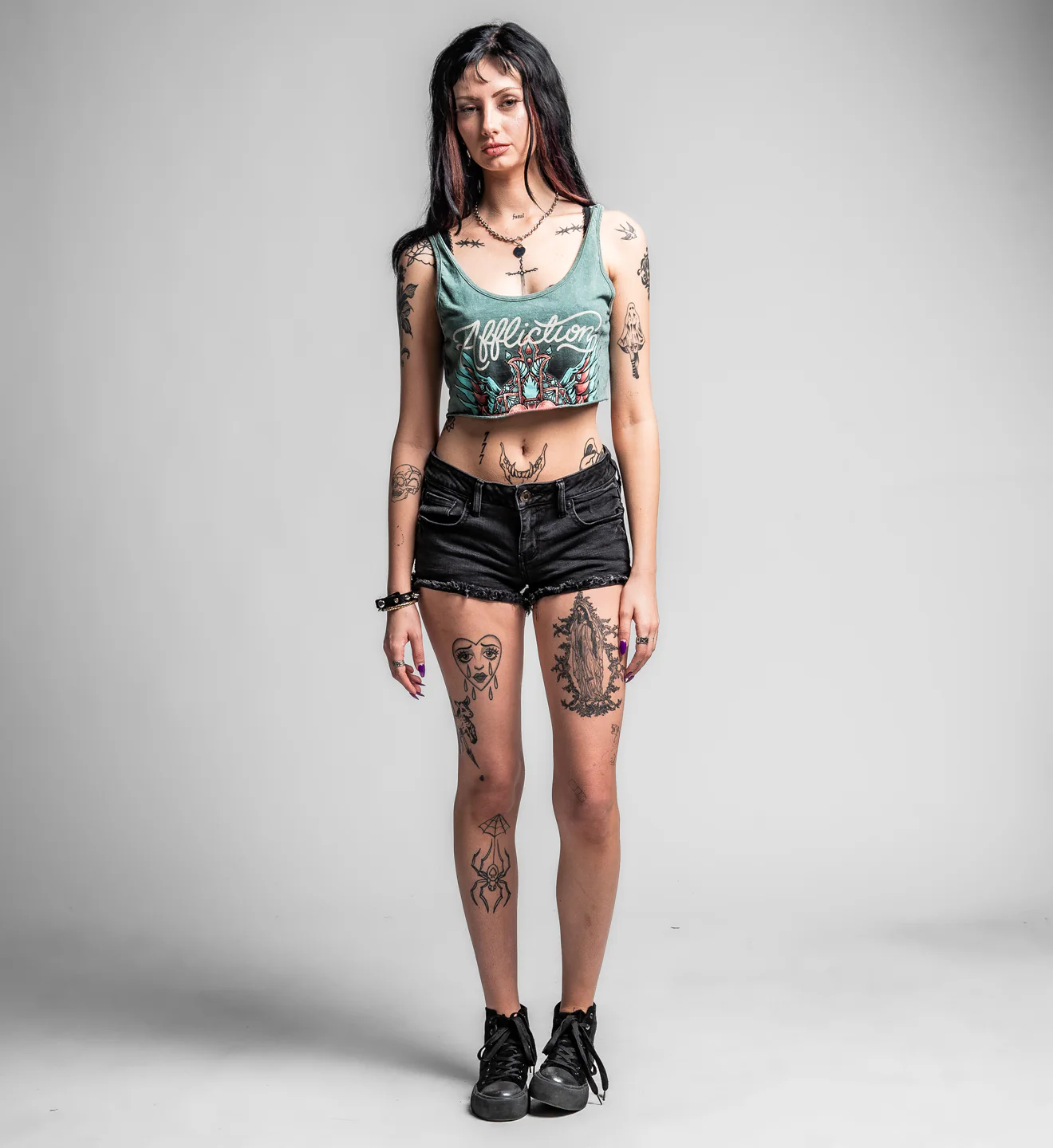 Rosary Cropped Tank - Image 7