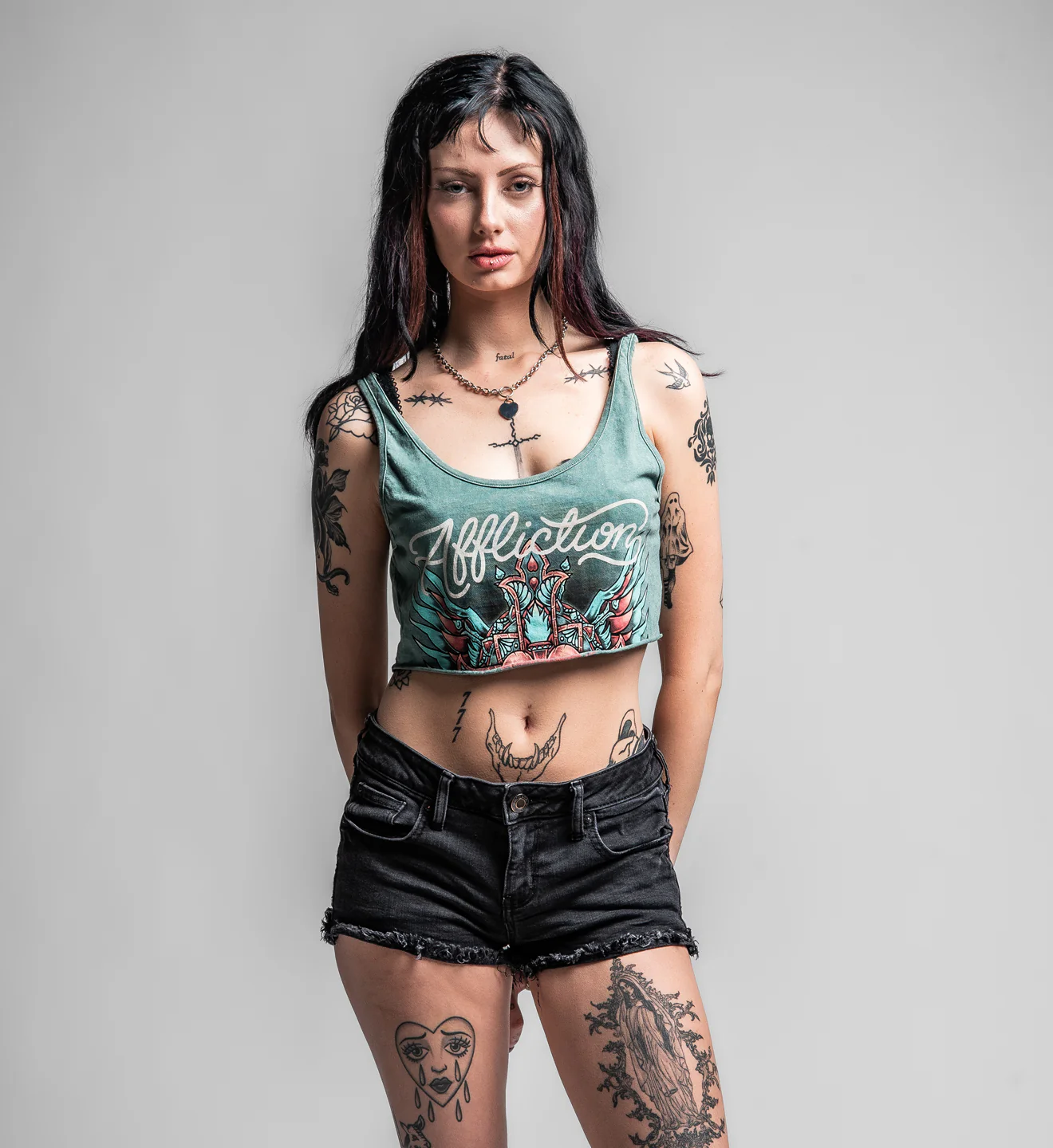 Rosary Cropped Tank - Image 8