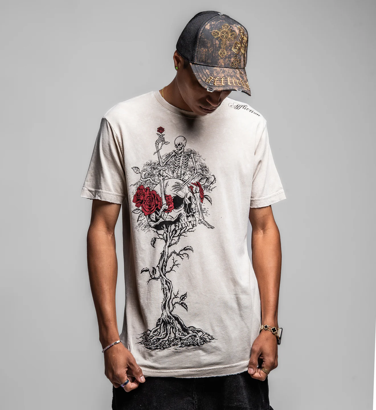 Roses For The Dead Tee - Image 5