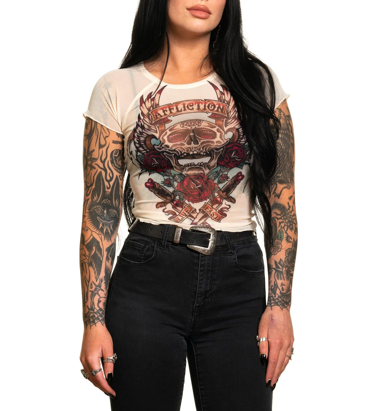 Screamin Roses Tee