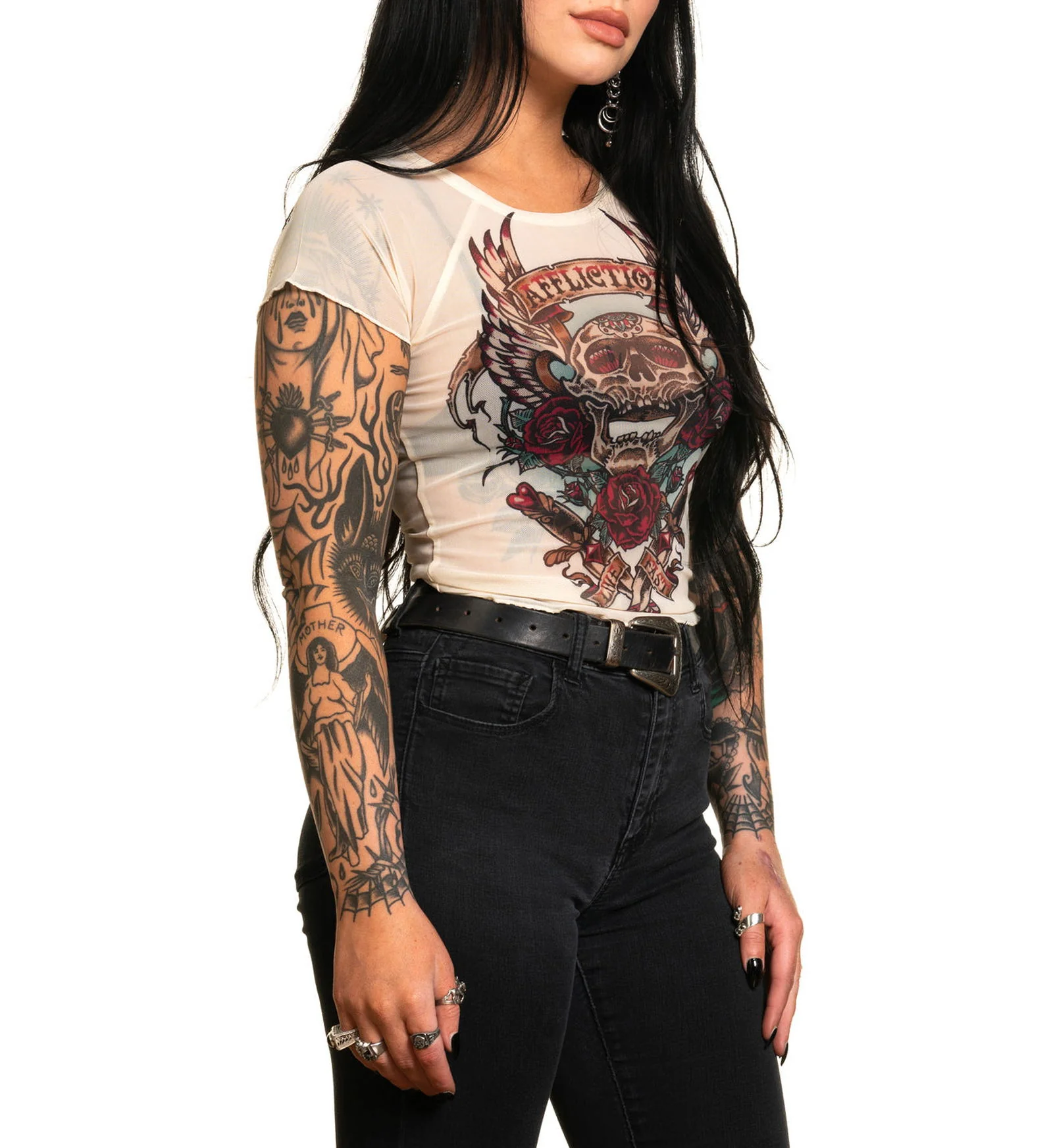 Screamin Roses Tee - Image 4
