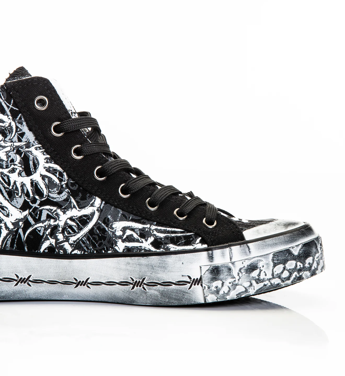 Skeleton Hi-Top Shoe - Image 10
