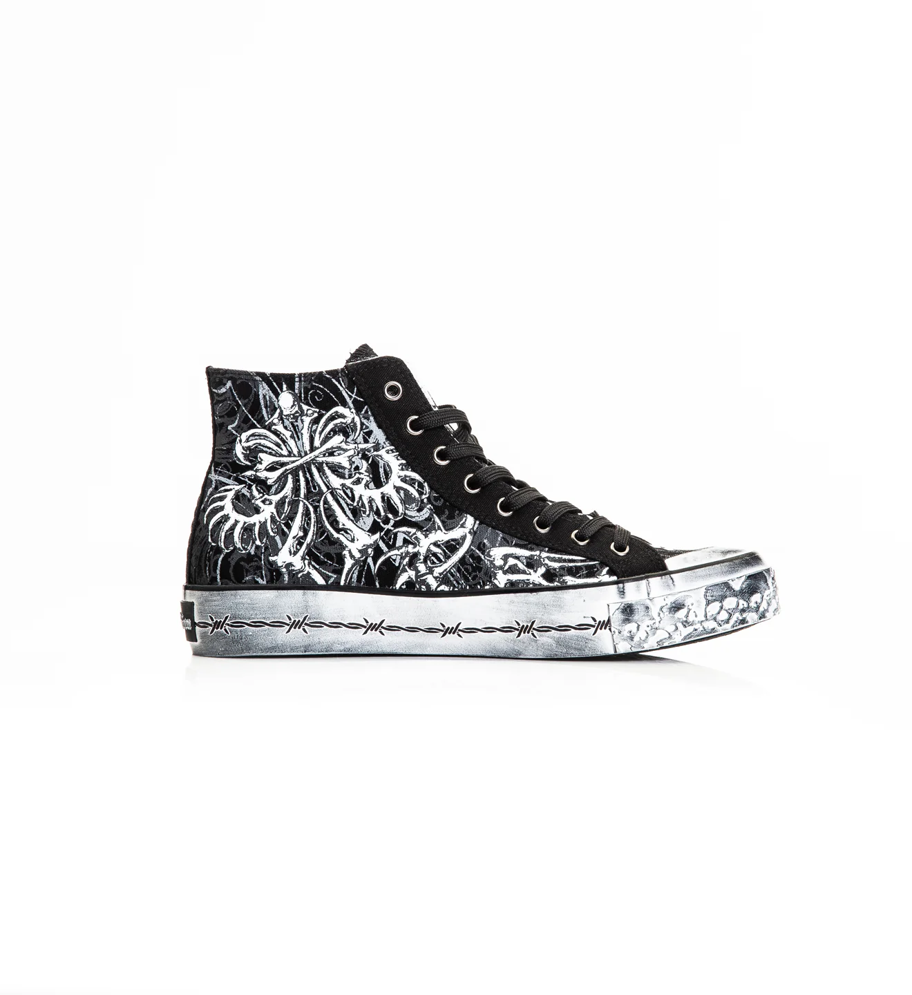 Skeleton Hi-Top Shoe - Image 11