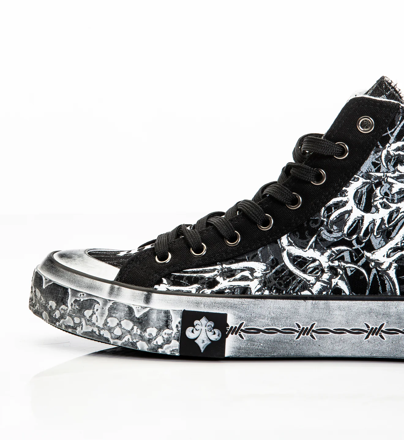 Skeleton Hi-Top Shoe - Image 8