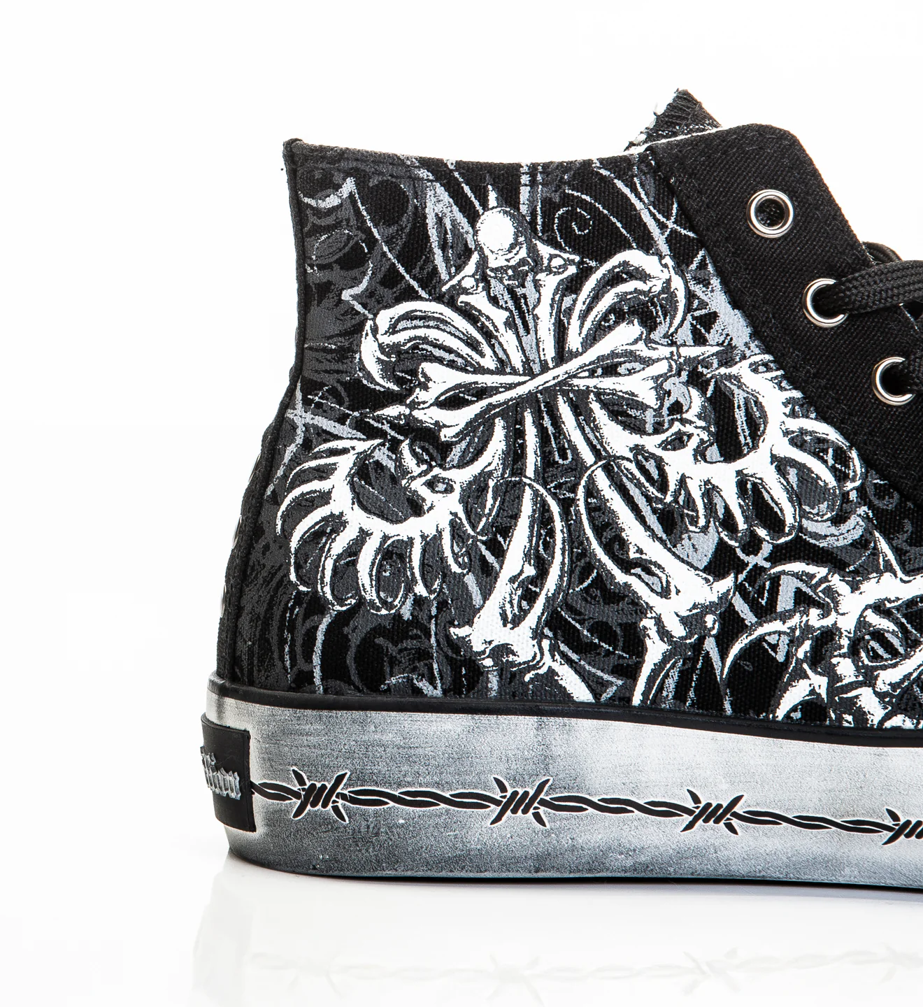 Skeleton Hi-Top Shoe - Image 9