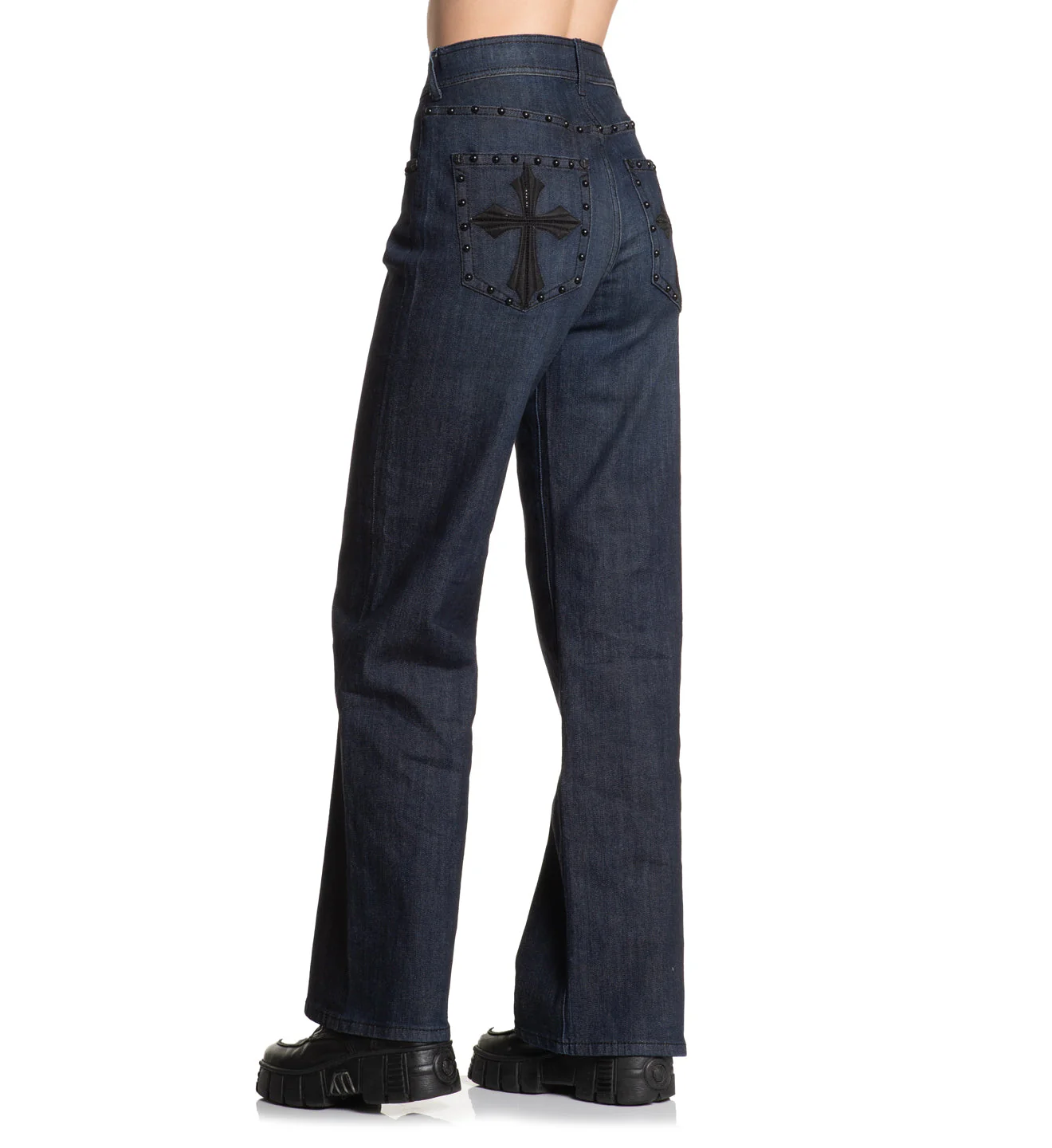 Straight Leg Twilight Jeans - Image 4