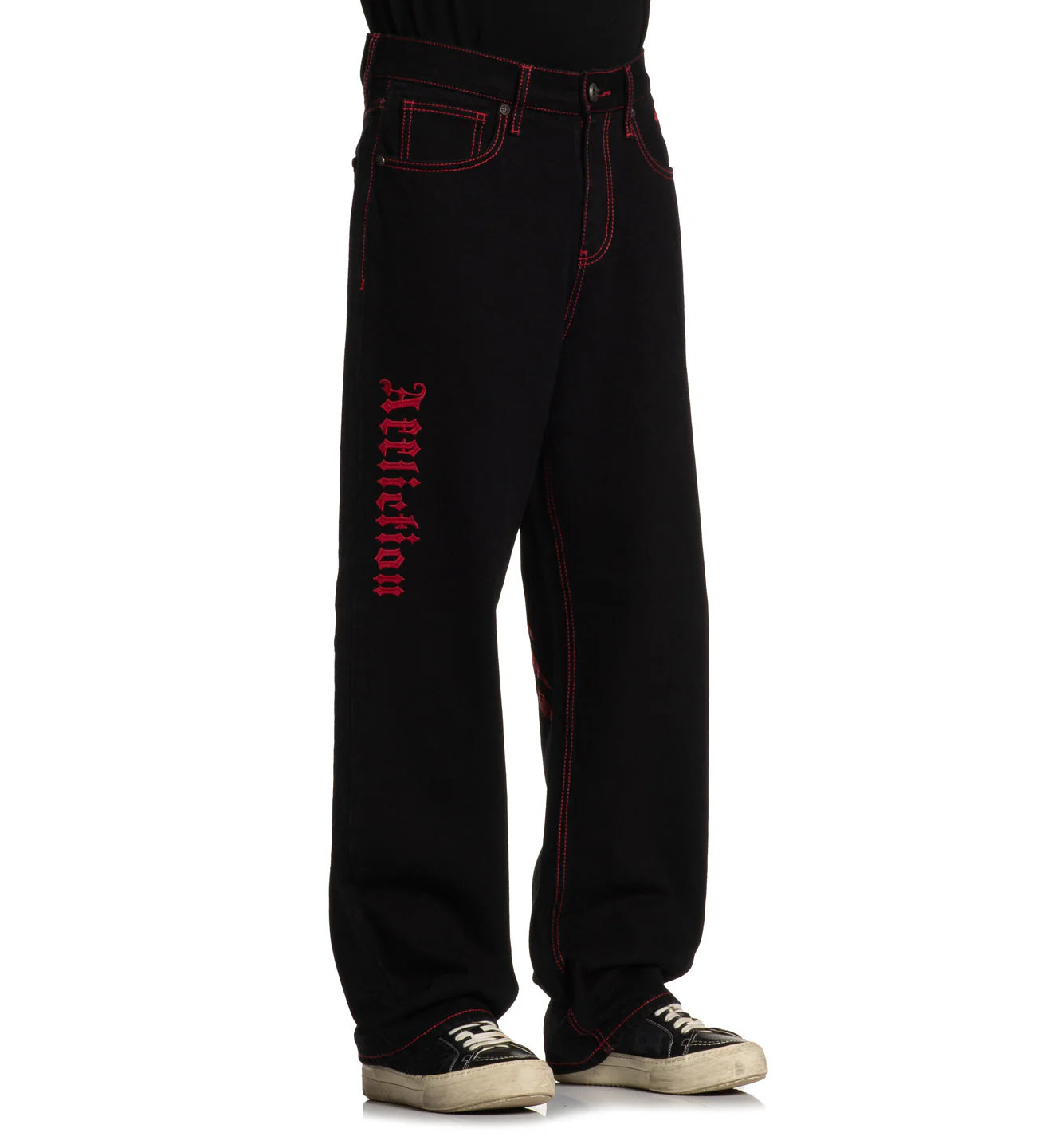 Wide Leg Wings Jeans - Image 11