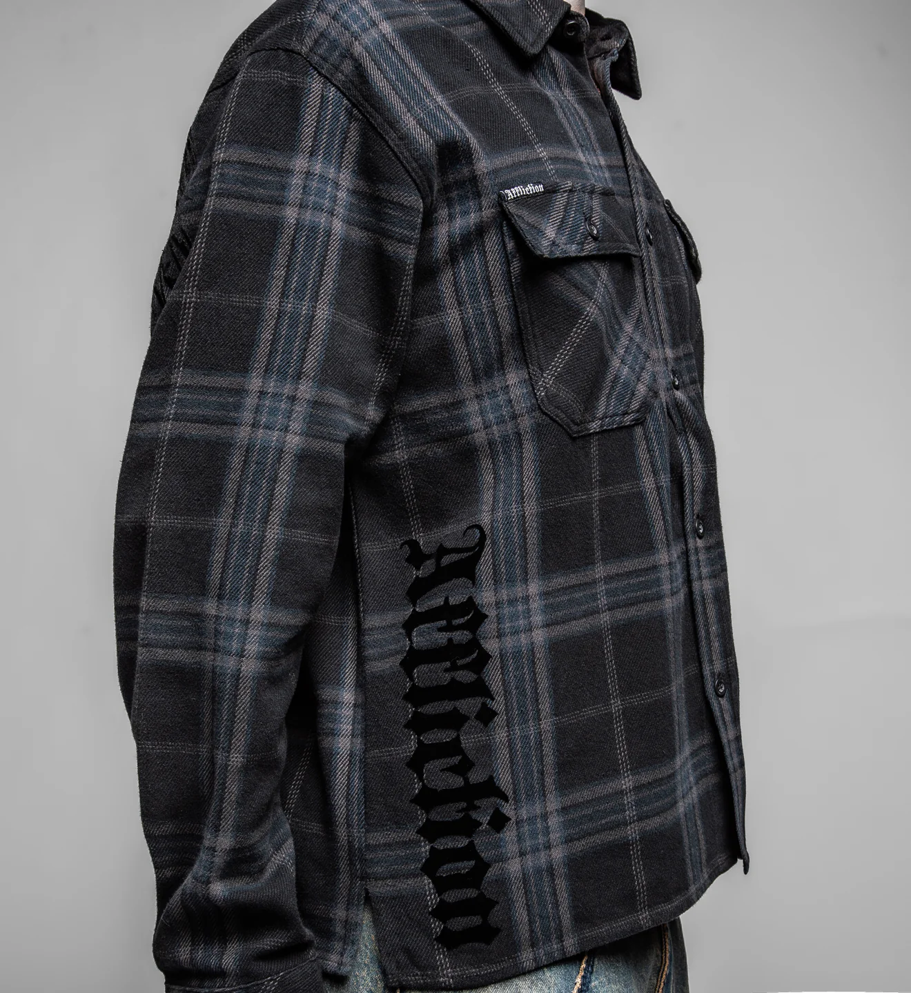 Winged Up Flannel Shirt - Image 5