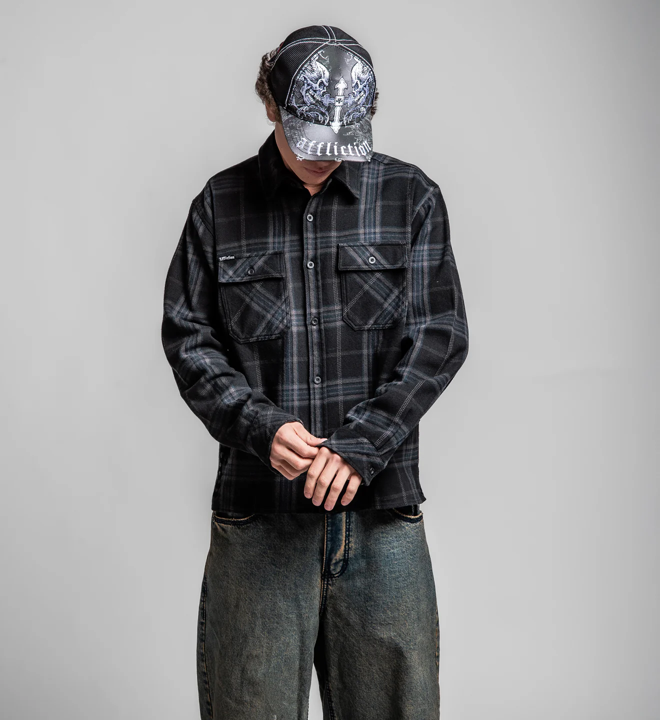 Winged Up Flannel Shirt - Image 9