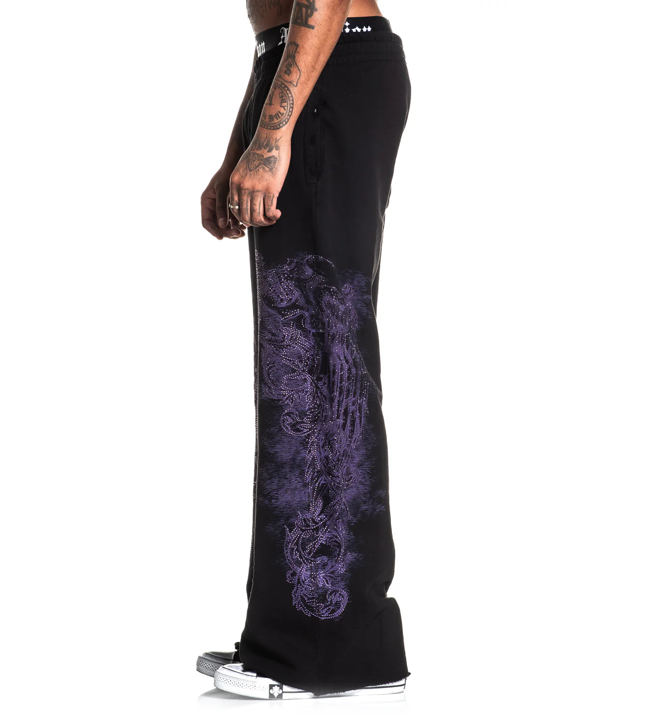 Winged Up Wide Leg Pant - Image 4