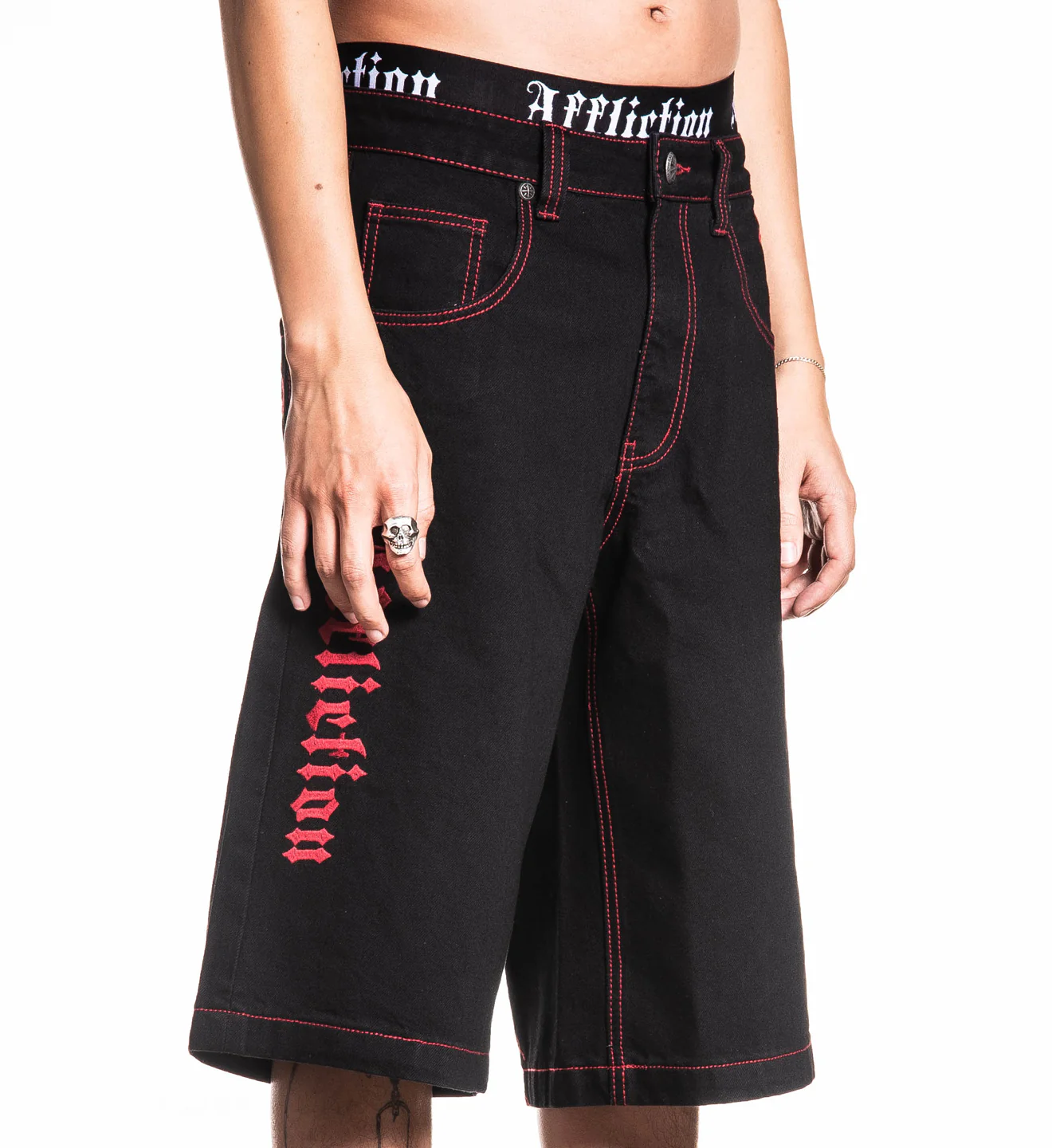 Wings Denim Short - Image 3